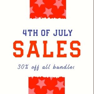 30% off All Bundles! 💲💲💲